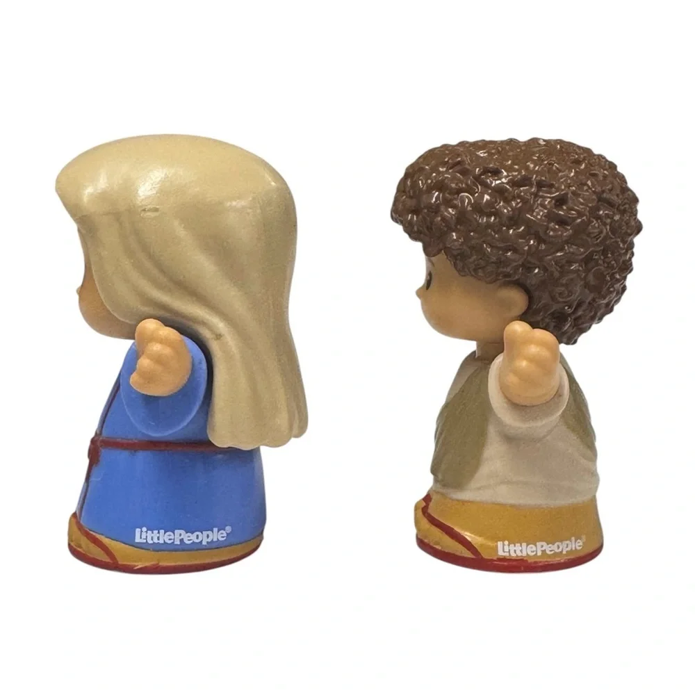 Fisher Price Little People Christmas Nativity Mary & Joseph Replacement Figures